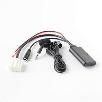 Car AUX Audio Cable Adapter Bluetooth Mic for Mazda 3 5 6 MX-5 RX-8 Stereo Radio