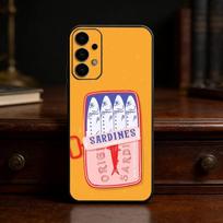 Colorful S-Sardine L-Lobster Fish Phone Case For Samsung S25,S24,S21,S22,S23,S30,Ultra,S20,Plus,Fe,Lite Black Shell Samsung S25Plus