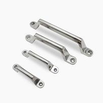 UWASND Kokybė pramoniniams nerūdijančio plieno 304 ketaus spintelių rankenėlėms (White,220mm * 46mm * 22mm) balta