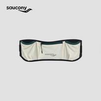 Saucony Unisex Running Waist Bag One Size šviesios chaki spalvos