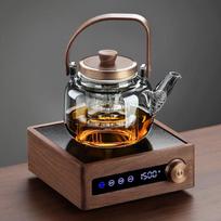 Boyiduo Glass Teapot Set with 1500W Electric Ceramic Stove