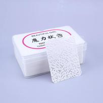 180/540Pc Lint Free Eyelash Extension Glue Remover Adhesive Wipes Lash Glue Cleaning Cotton Pad Nail Wipes Makeup Tool Wholesale