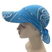 Iš anksto surištas skėčio turbanas Lengva bandana Šalikėlis Kepuraitė Naujos beisbolo kepuraitės Galvos skara Moterims Lauke rožinė raudona spalva