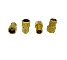 Brass Air Pump Bike Air Pump Adapter Set of 4, oranžinė