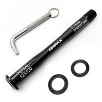 ONIPAX Anti-Theft 12mm Front Hub Thru Axle Thread M12x1.5mm L12mmx120/125mm 120mm juoda