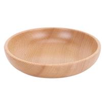 Easy to Clean Wooden Rice Bowl Smooth Retro Classic Soup Bowl Thickened Round edges Creative Bowl Soup Meal juoda