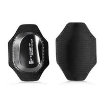 Motorcycle Knee Slider Pads Protective Gear Track Racing Riding Safety Nylon Crash Protection Black
