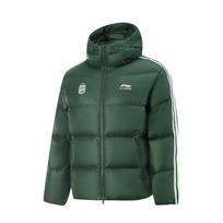 Li Ning Hot Pots Down Collection Down Jacket Unisex Mountain View Green AYMV519-4 S