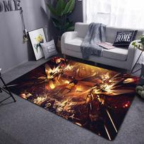 Attack on Titan Wings of Freedom Cartoon Carpet Children's Carpet Living Room Bedroom Anti-slip Carpet Photography Props Carpet 40cm by 60cm