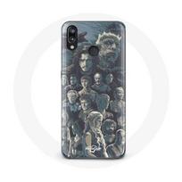 Protective Case - Huawei - P20 Lite - Game of Thrones - Soft - Gray - Shock Protection pilka
