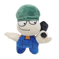 25/30cm Dave and Bambi Plush Toys Cartoon Friday Night Funk Plush Doll FNF Stuffed Cartoon Dolls for Kid Christmas Birthday Gift 25cm