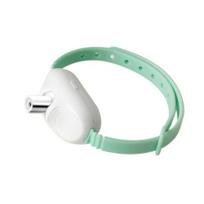 Cat Collar Rechargeable Lasers Toy Automatic Hands-Free Interactive Lasers Game Auto Power Saving Washable Strap Adjustable Collar žalia