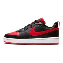 Nike Court Borough Low 2 Juodi University Red GS sportbačiai BQ5448-007 39 black