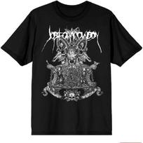 2Bhip Job for A Cowboy Illuminating Mens Black Short Sleeve T Shirt Death Metal Graphic Tees S juoda