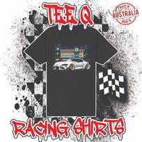 Toyota A90 Supra Konbini 7-Eleven ~ Premium Black Gildan Cotton Tee JDM Drift Unisex T-Shirt L
