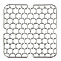 Soft square sink grate mat, gray, 285 cm