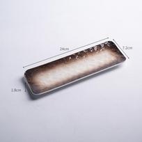 Japanese Style Sushi Plate Ceramic Sushi Dishes Sashimi Snacks Long Plate Japanese Restaurant El Rectangular Dish Tableware