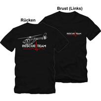 Summer Fashion Men Cotton T-shirt Air Rescue Ambulance Service Rescue Plane Eurocopter T Shirt Hip Hop Tees Tops Streetwear -... S įvairiaspalvis