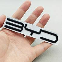 3D Metalinis Automobilio Lipdukas Logotipas BYD Galinės Bagažinės Ženklelis Emblema Lipdukai BYD Atto 3 Dolphin Seal Han EV Tang EV Seagull Automobilio Aksesuarams