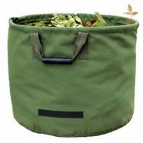 Portable Lawn Bag Reusable Leaf Trash Tote Durable Yard Waste Bag  Weed and Debris Gathering žalia