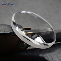 Hot Selling  Customized Dome Pocket Watch Glass Display  Crystal Glass With Factory Prices mėlyna