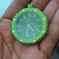 New Octagon Wall Watch  Pocket Watch Fashion Designer Products žalia