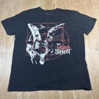Slipknot Iowa Men's Black Double Sided Short Sleeve T-Shirt Size XL L white