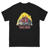 Truck Driver Occupation Job Professional T-Shirt S
