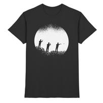 Dart Shirt, Dart Player, Dart Fans, Full Moon Dart Arrows - Premium T-Shirt S