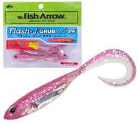 Fish Arrow Lure Flash J Grab 4.5SW #117 Glow Pink/S 4.5 inch sidabras