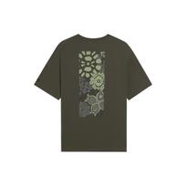 Li Ning Sports Lifestyle Collection Sports Trendy Collection T Shirt Unisex Dark Olive Green ATSS597-2 S