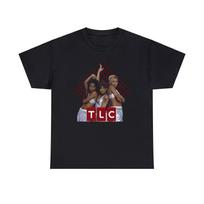 TLC Heavy Cotton Tee, T-Boz, Lisa  Left Eye , Chilli, 90s Music 2XL