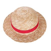Luffy Šiaudinė Kepurė Anime Cosplay Rekvizitas Kepurė Vaidmenų Žaidimas Pasiruošimas Vasaros Paplūdimio Aksesuarai Suaugusiems Unisex Skrybėlė Nuo Saulės Helovino Dovana 31cm