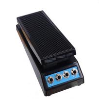 Universal Stereo Volume Control Pedal for Musical Instruments & DJ/Guitar juoda