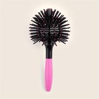 1pc A 3D Bomb Curl Hairbrush That Is Temperature Resistant, Features A 360° Ball, Is Anti-Static, and Is Suitable for Heat Resistance