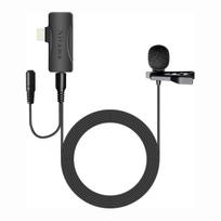 Lightening Lavalier Lapel Condenser Microphone for iPhone 6 7 8 9 10 11 12 13 14 iPad Smartphone Tablet Recording Video