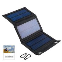 8W–14W Solar Panel Charger – 5V USB Output, Waterproof, Lightweight Backpack Power Bank for Portable Charging 【3 Fold】8W juoda
