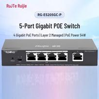 Ruijie 5-Port Gigabit PoE Managed Switch