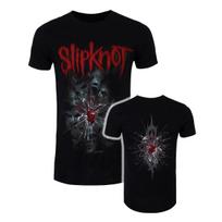 Slipknot T-Shirt Shattered Rock Metal Band New Black S