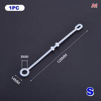 1/4Pcs Long Lasting Silicone Teapot Lid Fixing Straps Leak-Proof Heat Resistant Clips for Office Home Daily Tea Making A1