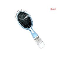 1Pcs Multi-functional Spray Cushion Hair Brush Portable Liquid Spraying Brush for Anti-frizz Hair Care mėlyna