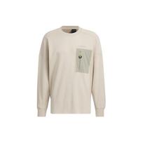 Adidas x NATIONAL GEOGRAPHIC Crew Sweatshirt Men's Light Umber IS9526 L