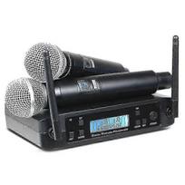 Shure GLXD4 UHF Dinaminė Mikrofonų Sistema Sceniniam Dainavimui ir Kalbai su 80M Diapazonu