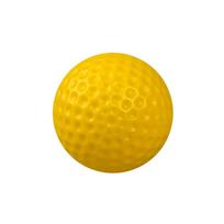 10-ball golf practice ball, polyurethane that gives a better feel Diameter 41mm geltona