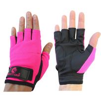 Mighty Grip Non-tuck Gloves for Pole Dance (Hot Pink, M) M rožinė
