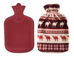 Onoe Manufacturing Rubber Hot Water Bottle with Cover Disaster Home Co., Ltd. (ONOE) 1.6L MY-7301 [Camping, Preparedness, Use, Water-Filled, Urethane,