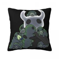 Hollow Knight Grubs Pillowcase Printing Polyester Cushion Cover Gift Pillow Case Cover Chair Zippered 45*45Cm Peach skin 18*18(CM)-1Pcs