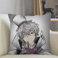Musife Nikolai Gogol Bungou Stray Dogs Pagalvės užvalkalas Dekoratyvinis pagalvės užvalkalas sofai Pagalvės užvalkalas Namų dekoras Peach skin 18*18(CM)-1Pcs