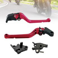Long Clutch Brake Lever fit for CFMOTO 400NK 650NK 650MT 650GT 2020-21 raudona