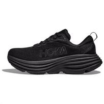 HOKA ONE ONE Bondi 8 Fabric Cushioning Slip Resistant Breathable Low top Running Shoes Women's Black 1127952-BBLC() 40